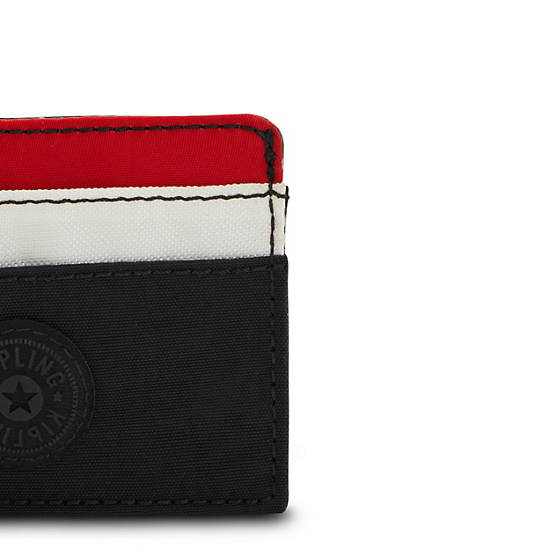 Kipling Cardy Cardholders Black Red Block | CA 1689NW